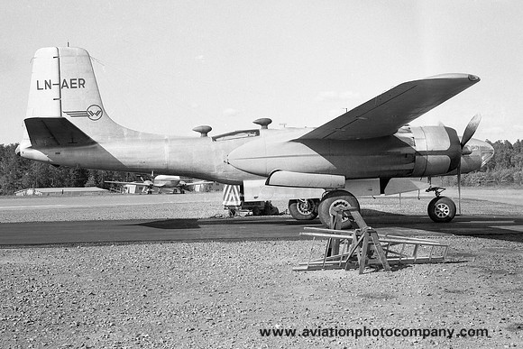 Wideroe Douglas B-26 Invader LN-AER