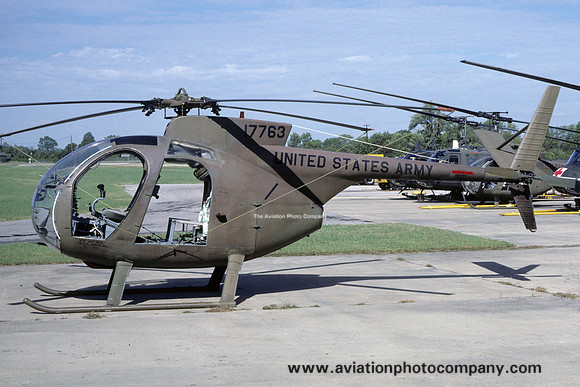 US Army Alabama ArNG Hughes OH-6A Cayuse 66-17763 (1985)
