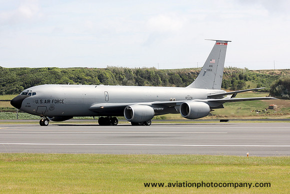 USAF Ohio ANG 121 ARW Boeing KC-135R 62-3531 at Lajes (2014)