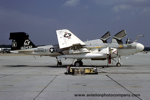 US Marines VMAQ-2 Grumman EA-6B Prowler 160432/CY-05 (1980)