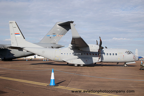 Serbian Air Force Airbus C-295MW 29502 at RIAT Fairford (2024)