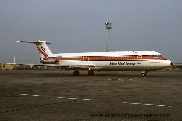 British Island Airways BAC-111 G-AXLN (1984)