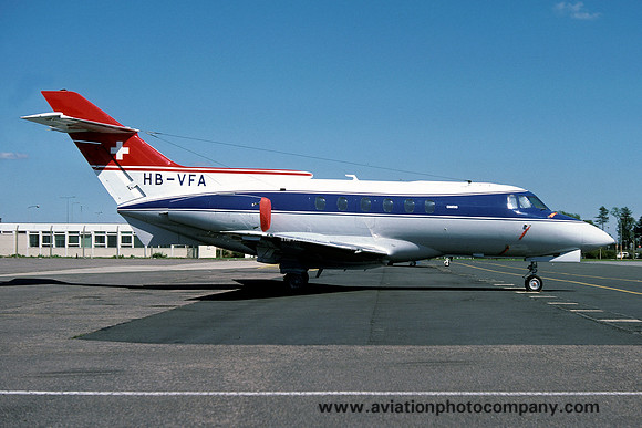 Hawker Siddeley HS.125-700A HB-VFA (1978)
