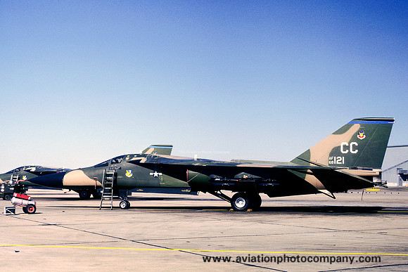 USAF 27 TFW 523 TFS General Dynamics F-111D Aardvark 68-0121/CC (1979)