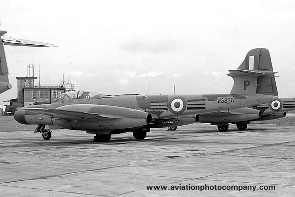 RAF 264 Squadron Gloster Meteor NF.14 WS836/P (1957)