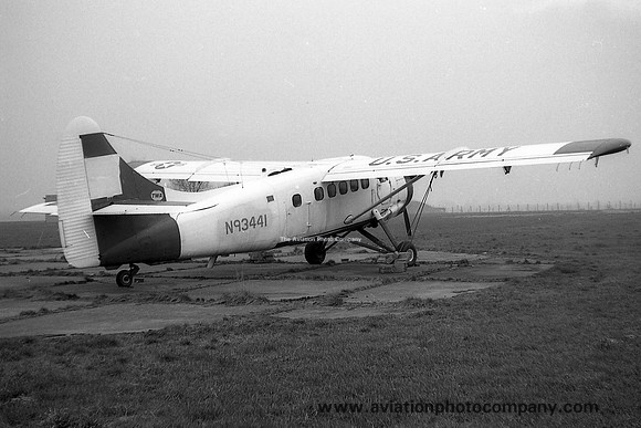 Ex US Army DHC-3 Otter N93441 (1974)