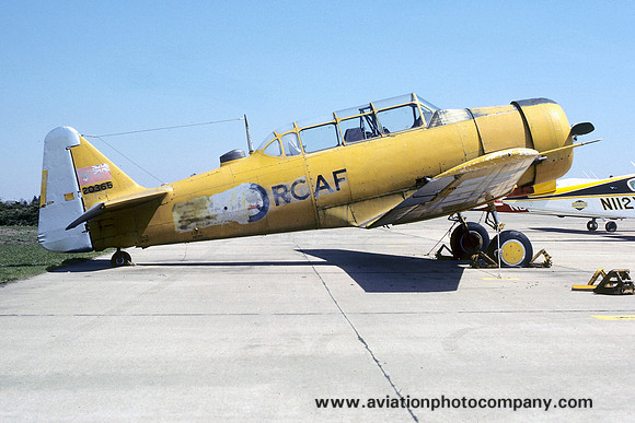 Ex Royal Canadian Air Force Canadian Car & Foundry T-6H-CCF Harvard Mk.IV N7553U/20365 (1978)