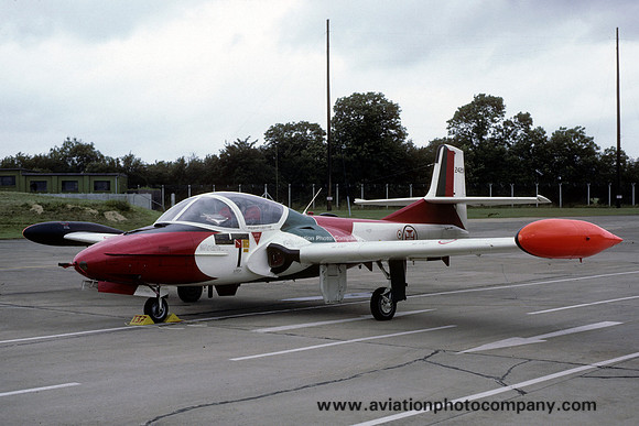 Portuguese Air Force Esq 102 Cessna T-37C 2425 at IAT Fairford (1987)