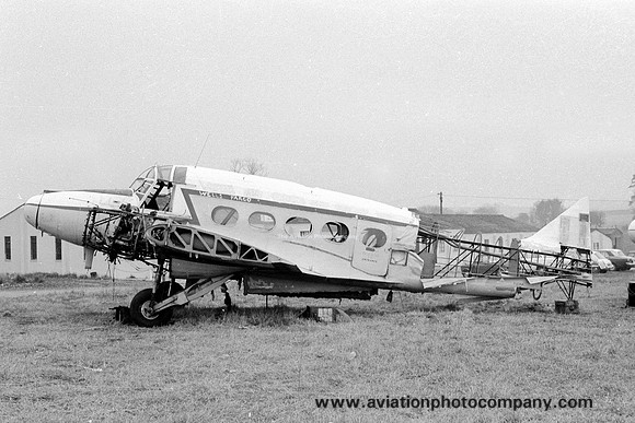 RAF Avro Anson C.19 VL337 at Thruxton (1971)