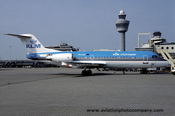 KLM Cityhopper Fokker 70 PH-KZF (1998)