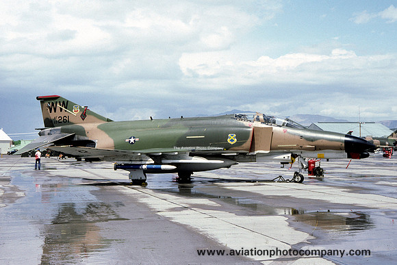 USAF 37 TFW 563 TFS McDonnell F-4G Phantom 69-0261/WW (1981)