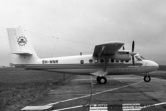 East African Airways DHC-6-100 Twin Otter 5H-MNR (1968)
