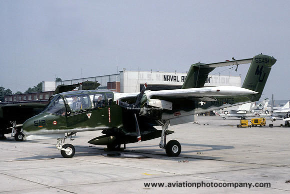 US Marines VMO-4 North American OV-10A Bronco 155494/MU-512 (1980)