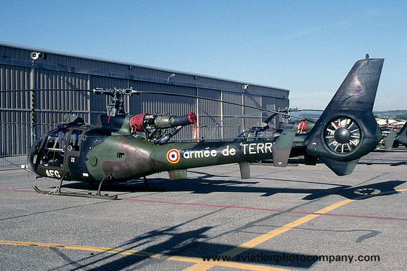 French Army 6 RHCM Aerospatiale SA.341F Gazelle 1523/AFG (2003)