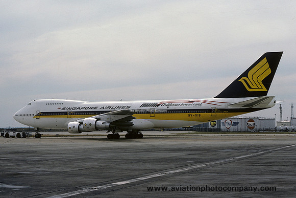 Singapore Airlines Boeing 747-212B 9V-SIB (1978)