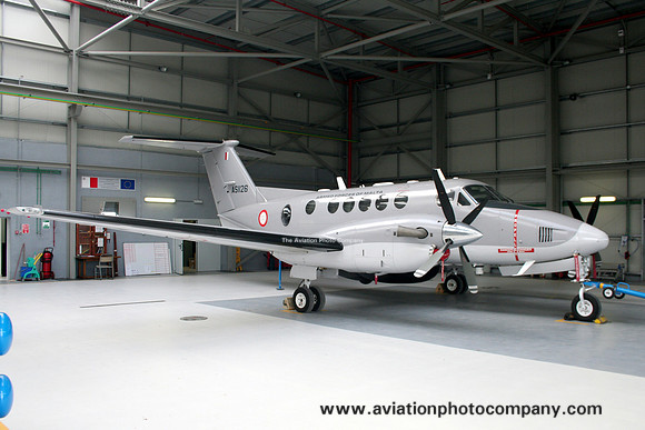 Maltese Defence Force Air Wing Beech King Air 200 AS1126 at Luqa (2014)