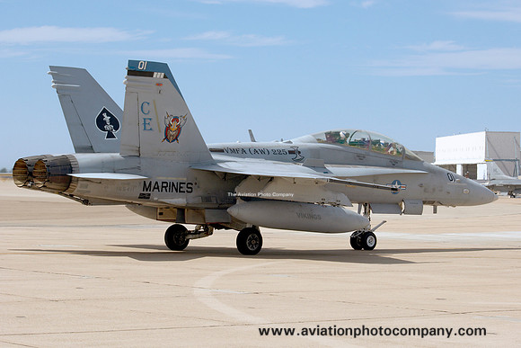 US Marines VMFA(AW)-225 McDonnell Douglas F/A-18D Hornet 165411/CE-01 at MCAS Miramar (2011)