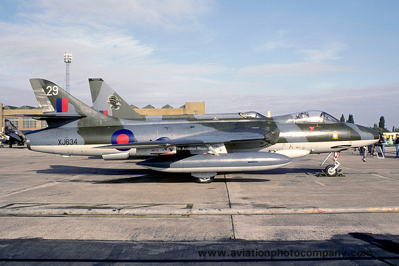 RAF TWU Hawker Hunter F.6A XJ634 (1978)