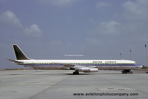 Loftleidir/Nigeria Airways Douglas DC-8-63F TF-FLC (1979)