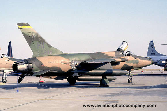 USAF 466 TFS Republic F-105D 62-4242 (1982)