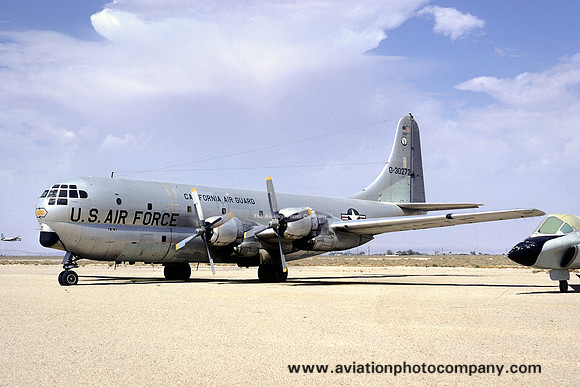 USAF California ANG 15 ATS Boeing C-97G 53-0272 (1972)