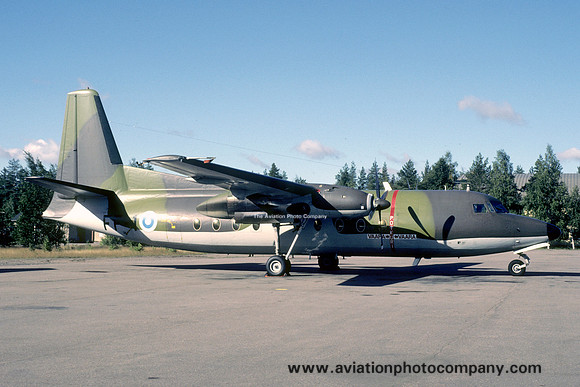 Finnish Air Force Fokker F-27-100 Friendship FF-1 (1987)