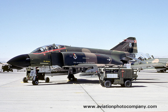USAF Kansas ANG 127 TFTS McDonnell F-4D Phantom 66-7461 (1980)