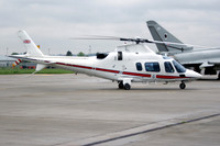 RAF 32 Squadron Agusta A-109E ZR323 at RAF Northolt (2012)