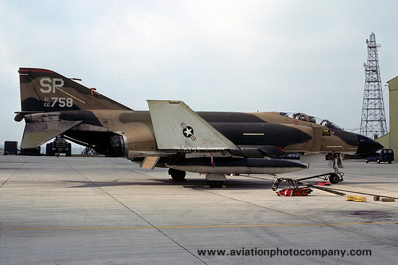 USAF 52 TFW 480 TFS McDonnell F-4D Phantom 66-7758/SP