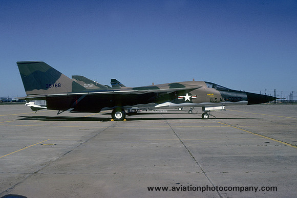 USAF Sheppard TTC General Dynamics F-111A Aardvark 63-9768 (1977)