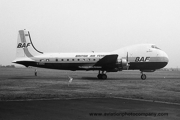 British Air Ferries Aviation Traders ATL-98 Carvair G-ASHZ (1969)