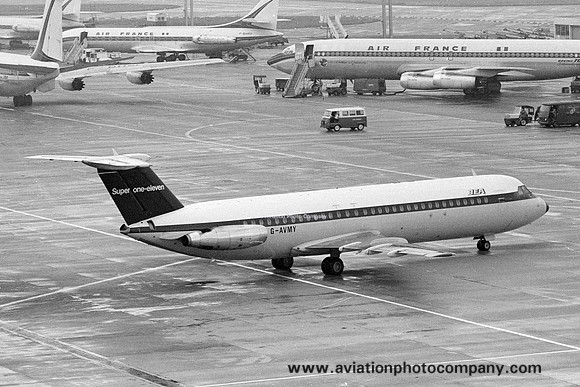 British European Airways BAC 111-510ED G-AVMY (1969)