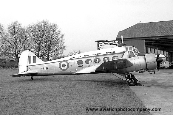 RAF Avro Anson C.19 TX192 (1965)