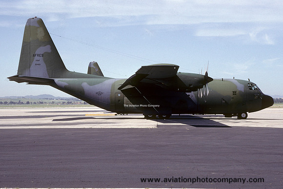 USAF AFRes 303 TAS Lockheed C-130B Hercules 62-3493 (1992)