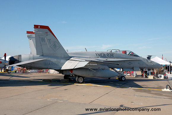 US Marines VMFA-232 McDonnell Douglas F/A-18C Hornet 164712/WT-14 at MCAS Miramar (2011)