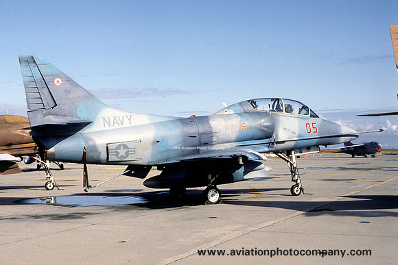 US Navy VA-127 Douglas TA-4J 153679/05 (1983)