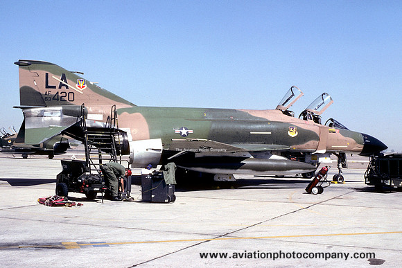 USAF 58 TTW 426 TFTS McDonnell F-4C Phantom 63-7420/LA (1980)