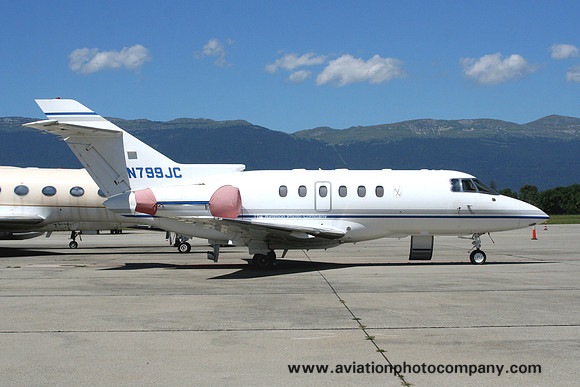 Wells Fargo Bank NA Hawker 800XP N799JC at Geneva (2008)