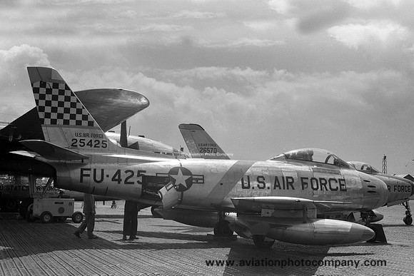 USAF North American F-86F Sabre 52-5425