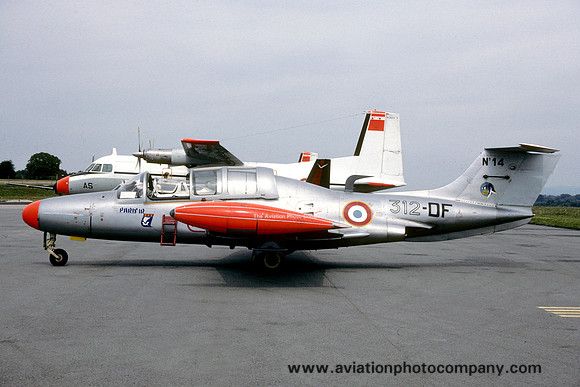 French Air Force GI312 Morane Saulnier MS.760 Paris 14/312-DF (1989)