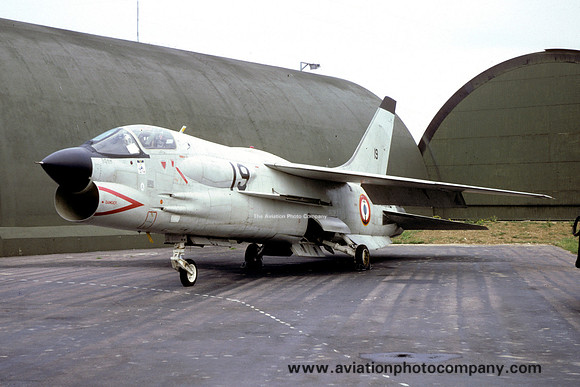 French Navy 12F Chance F-8E Crusader 19 (1982)