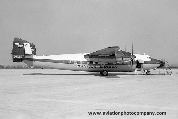 Dan Air London Airspeed Ambassador G-ALZO (1967)