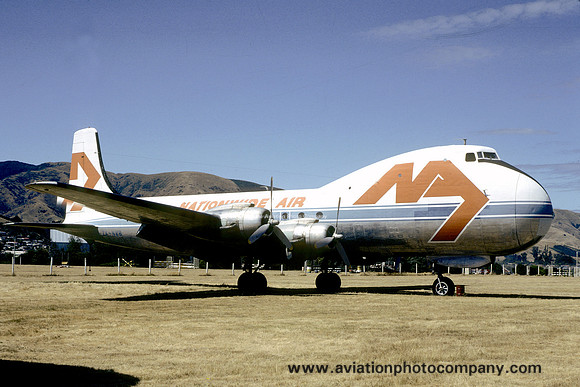 Nationwide Air Douglas C-54 Carvair ZK-NWB (1982)