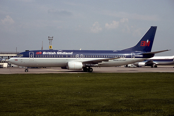 British Midland Boeing 737-400 G-OBMN (1993)