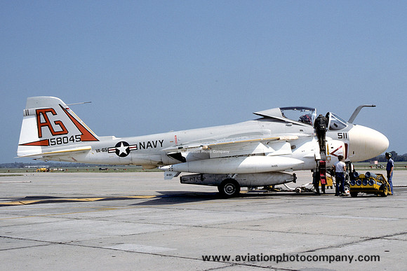 US Navy VA-65 Grumman A-6A Intruder 158045/AG-511 (1975)