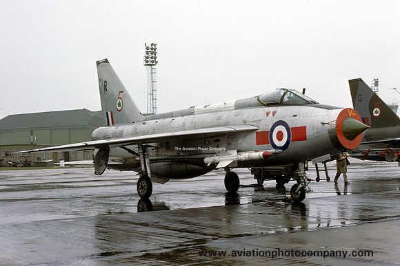 RAF 5 Squadron English Electric Lightning F.6 XR751/R (1976)