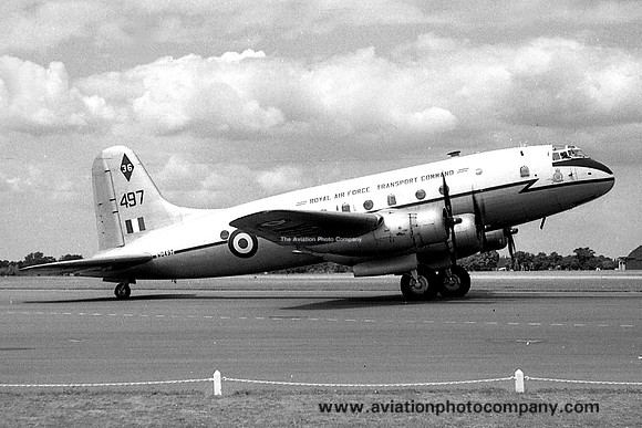 RAF 36 Squadron Handley Page Hastings C.2 WD497 (1959)