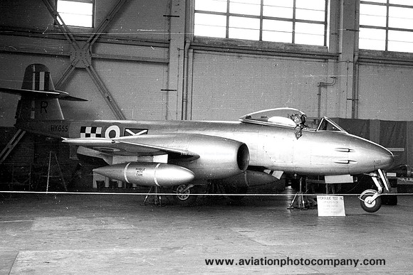 RAF 43/151 Squadron Gloster Meteor F.8 WK655/R (1960)