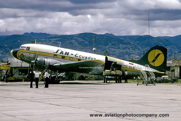 SAN Ecuador Douglas C-47A-65-DL HC-ALD