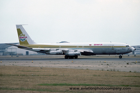 BWIA International Airways Boeing 707-351C 9Y-TEK (1975)